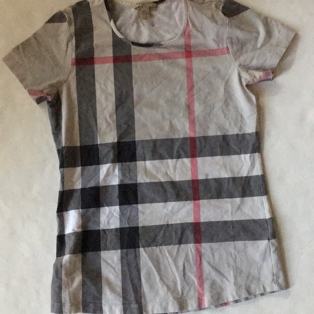 Burberry Brit Half Mega Check T-shirt
